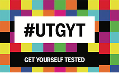 hash tag get yourself tested