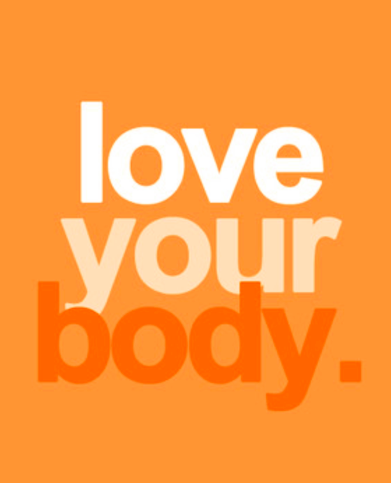 love your body positive body image promotion