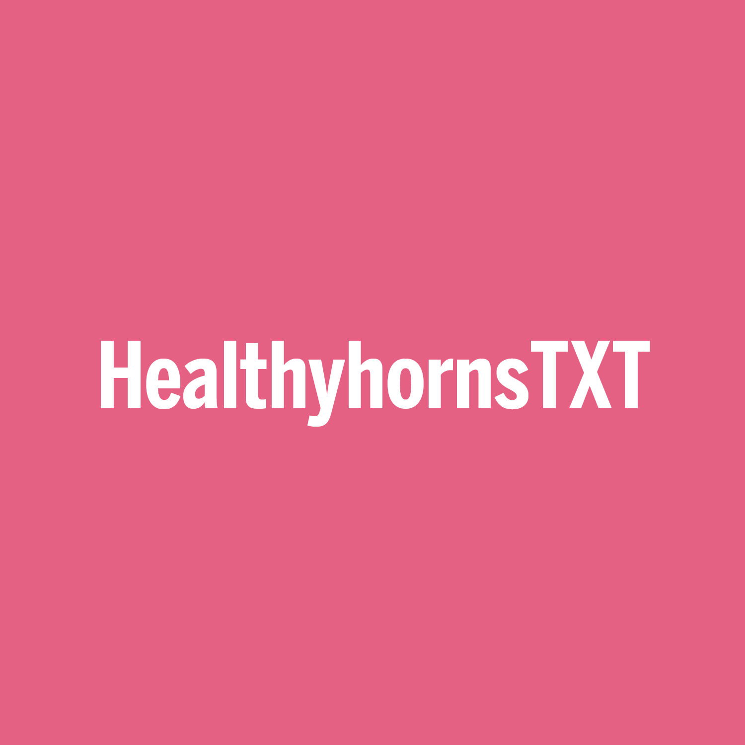 HealthyhornsTXT